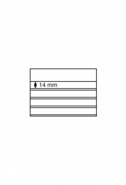 Einsteckkarten Standard,158x113 mm,4 klare Streifen mit Deckblatt