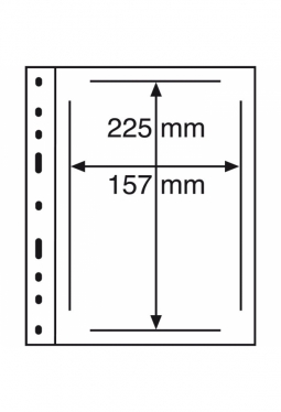 Kunststoffhüllen OPTIMA, für ETBs, glasklar, 10er Pack